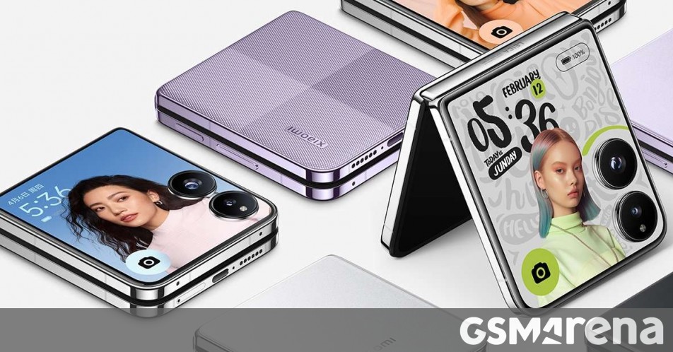 Xiaomi Mix Flip announced with a big cover screen, big 4,780mAh battery