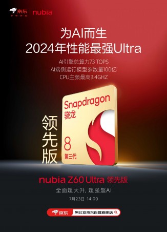 nubia Z60 Ultra with AI