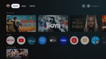 Google TV UI - Formovie Cinema Edge review