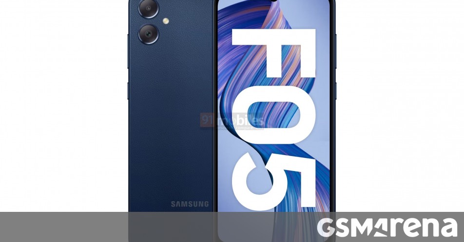 Samsung Galaxy F05: renders leaked