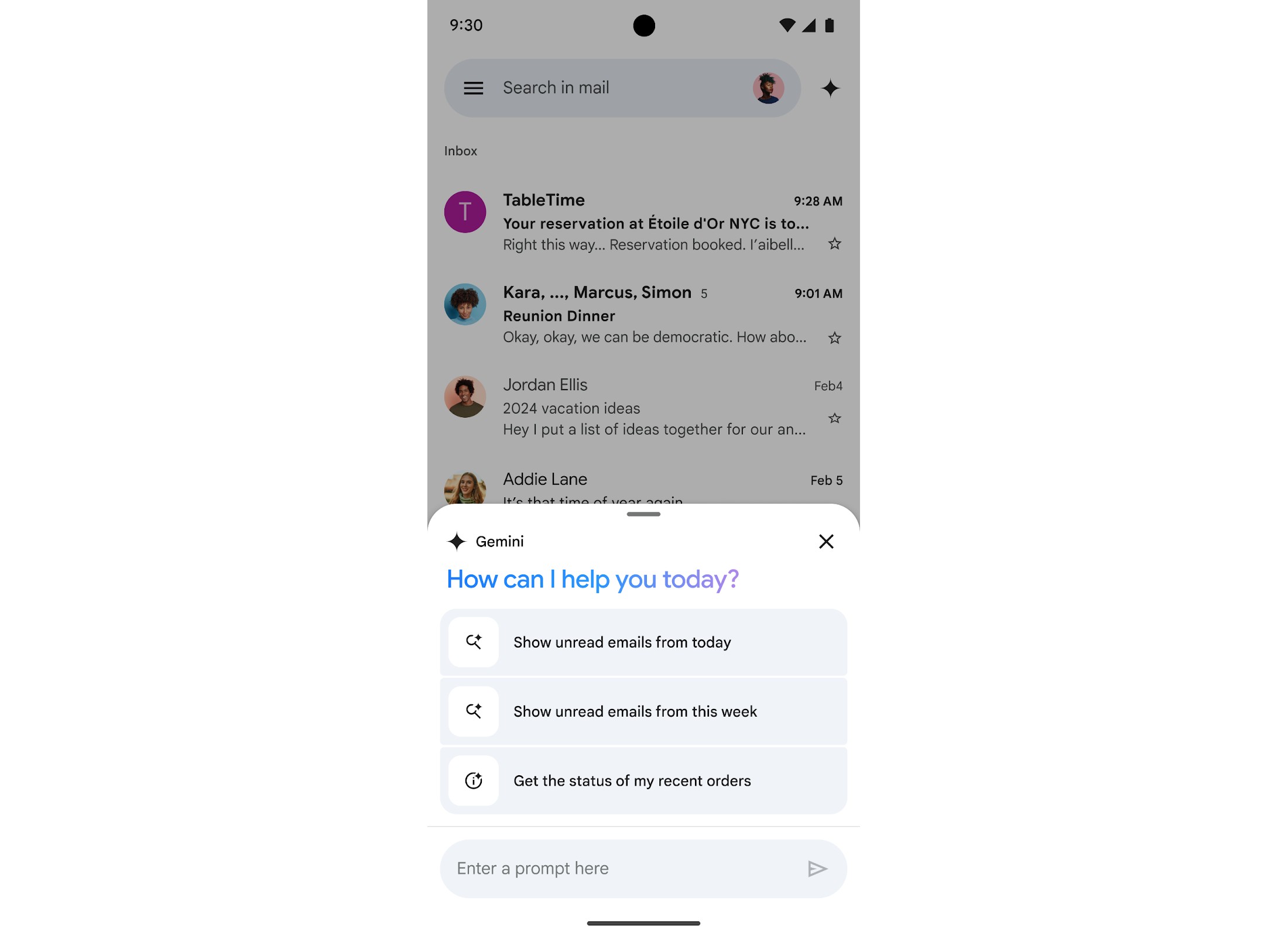 Google rolls out Gmail Q&A on Android, a new way to search your inbox with Gemini