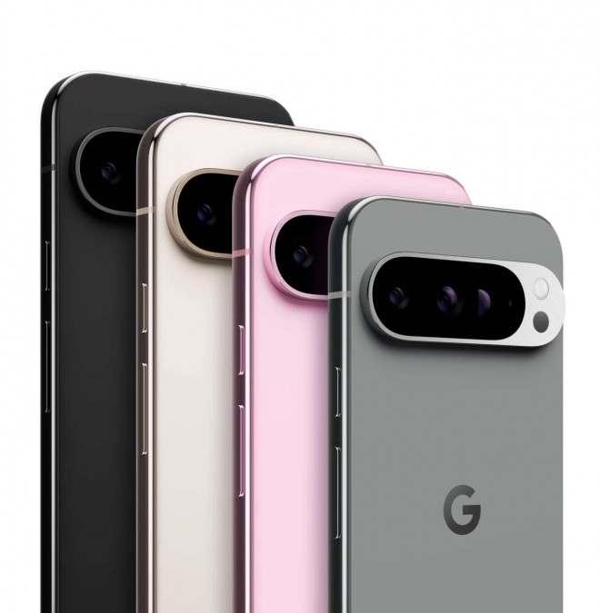 The colors of the Google Pixel 9 Pro series