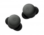 Google Pixel Buds Pro 2 in Porcelain (left) and Hazel (right)