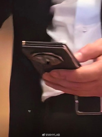 Richard Yu, Huawei CEO with the triple-folding smartphone