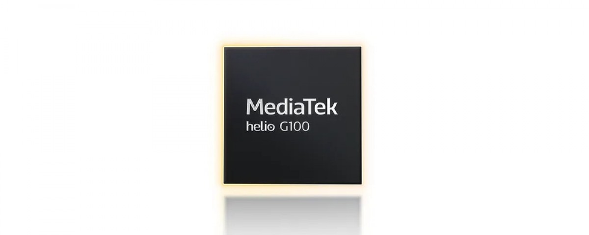 Mediatek launches Helio G100 with a familiar set of specs