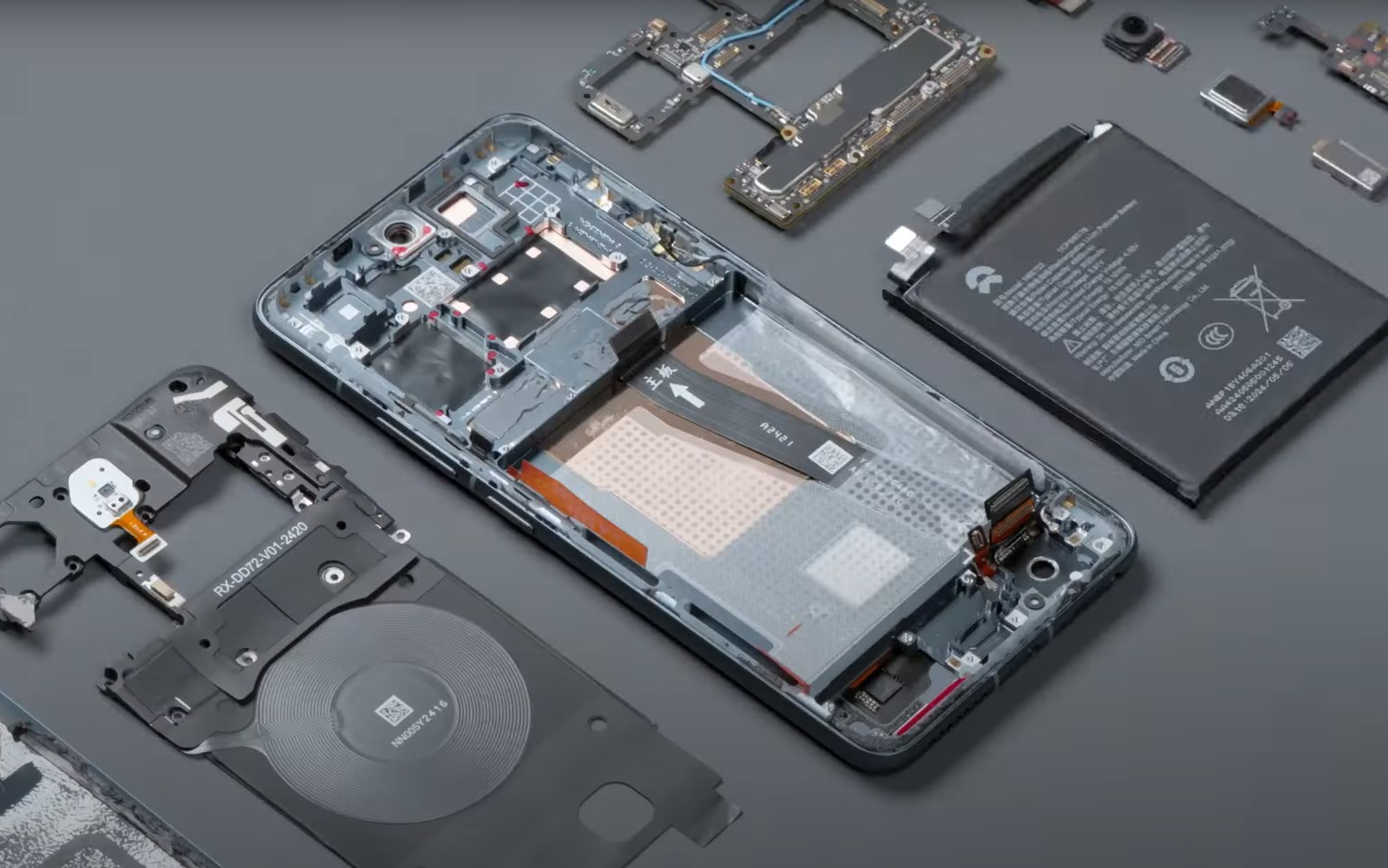 Teardown video shows Nio Phone 2's premium and not so premium components