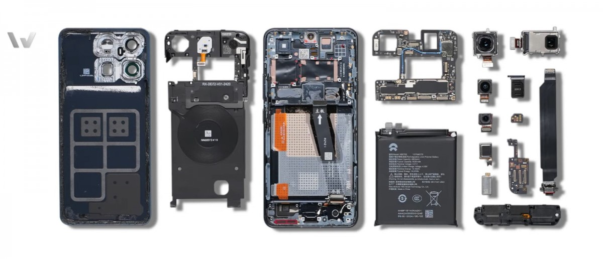 Teardown video shows Nio Phone 2's premium and not so premium components