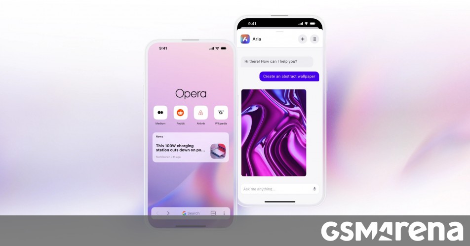 Opera Browser for iOS gets AI makeover