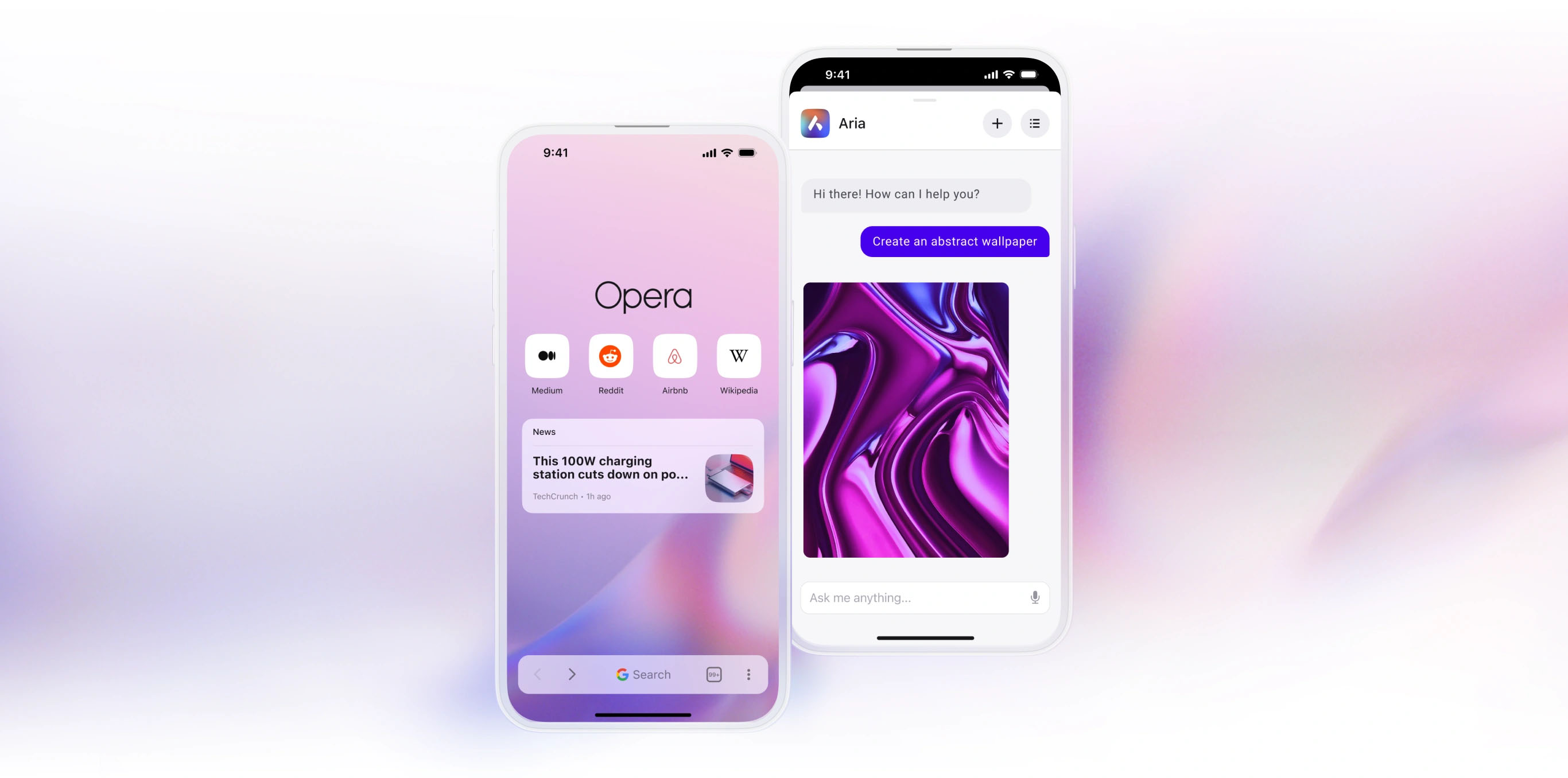 Opera Browser for iOS gets AI makeover