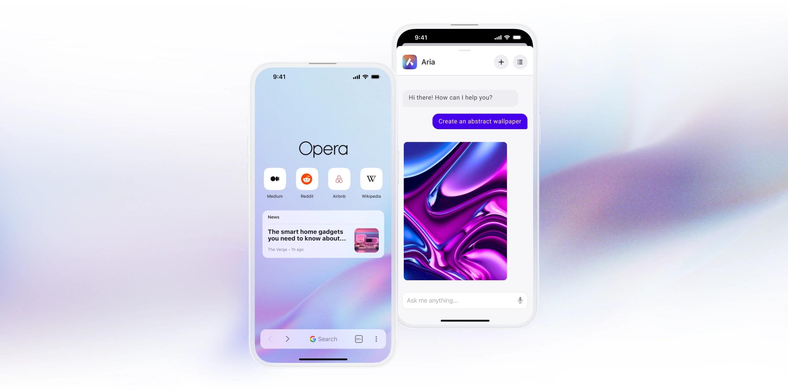 Opera Browser for iOS gets AI makeover