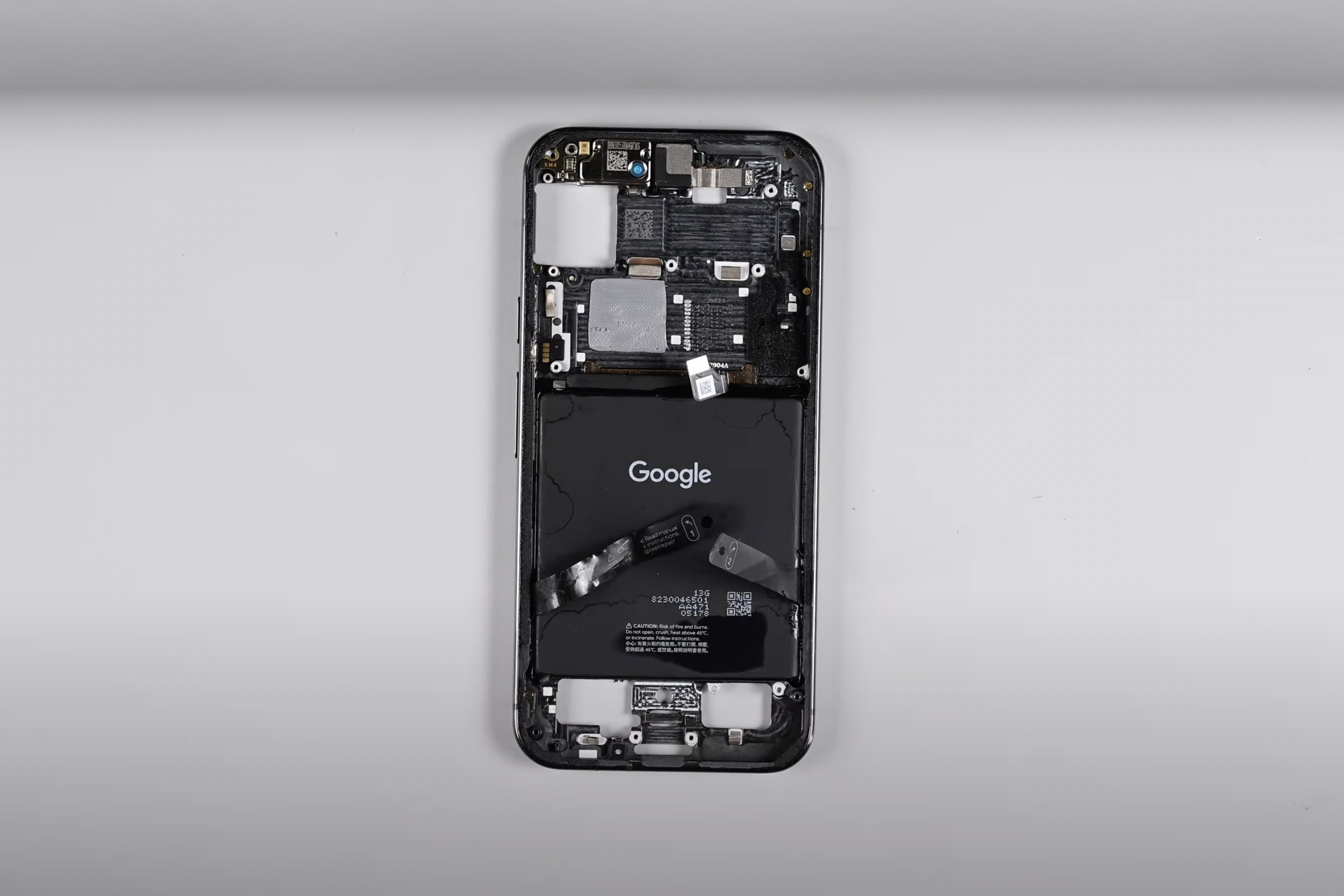 Google Pixel 9 Pro XL teardown reveals dual-entry design and fiddly battery removal process