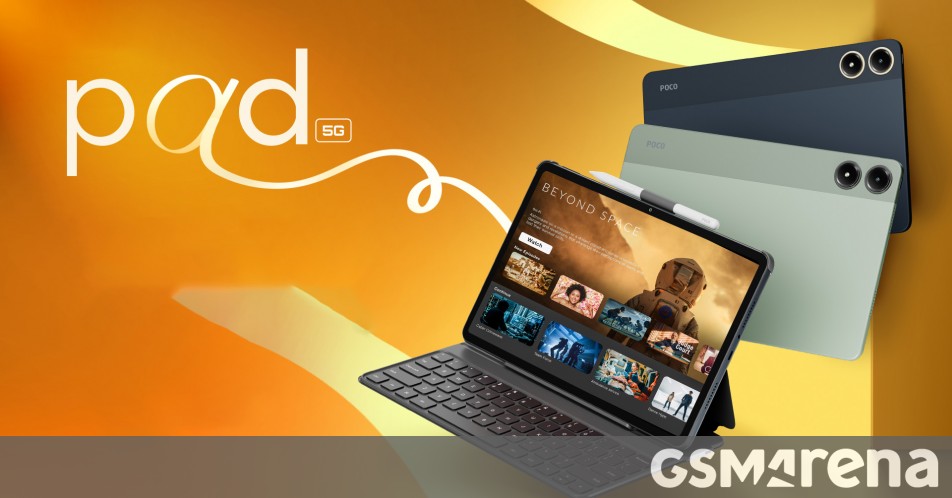 Poco Pad 5G is official with Snapdragon 7s Gen 2 - GSMArena