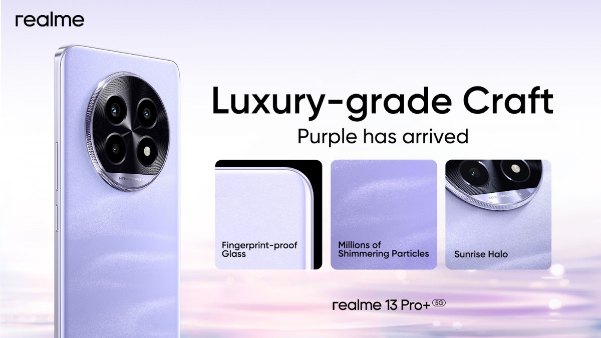 Realme 13 Pro+ gets a new color in India