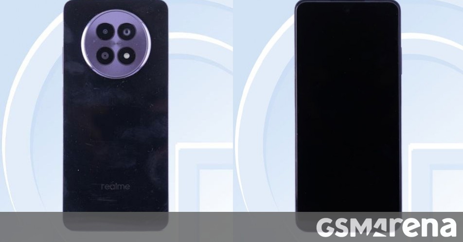 Realme 13 pops up on TENAA with full specs and photos