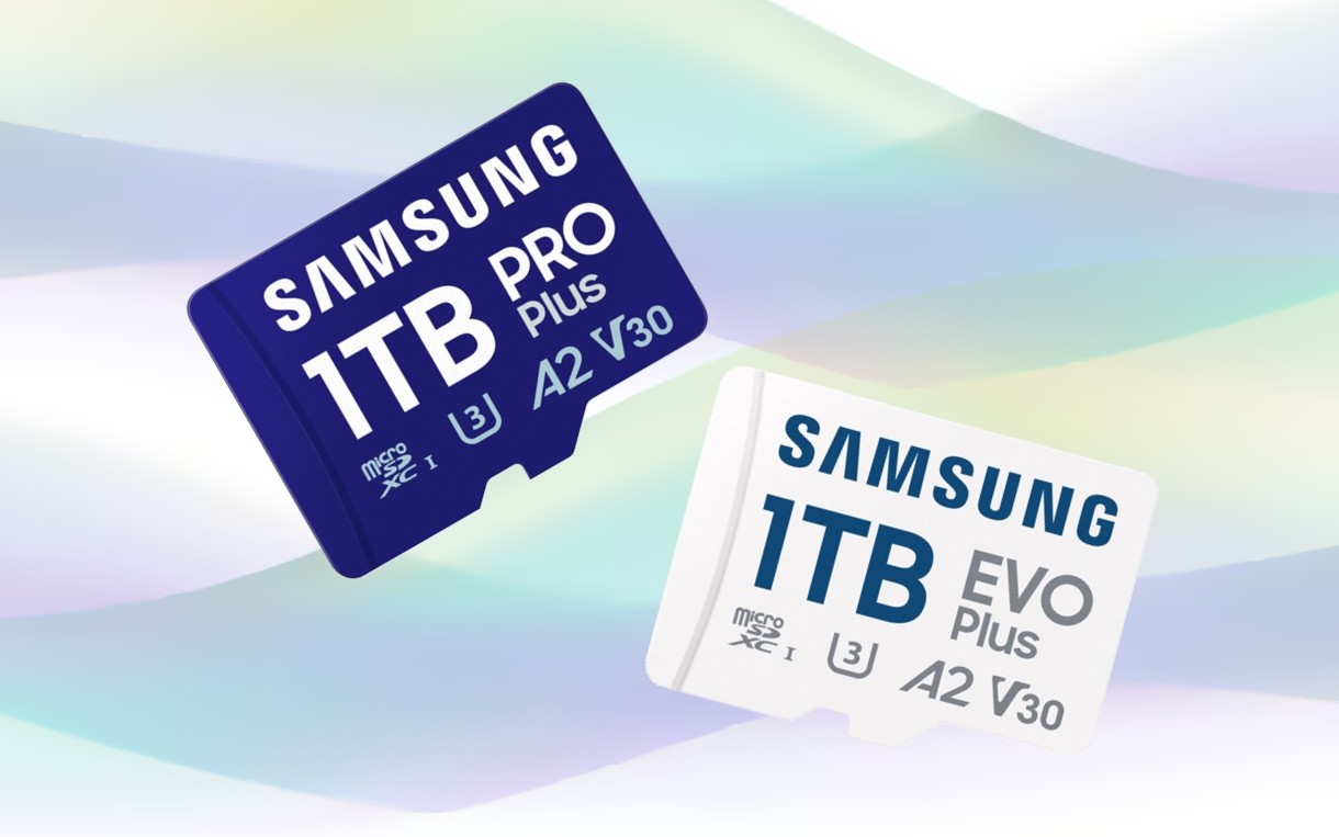 Samsung unveils new Pro Plus and Evo Plus microSD cards with up to 1TB capacity