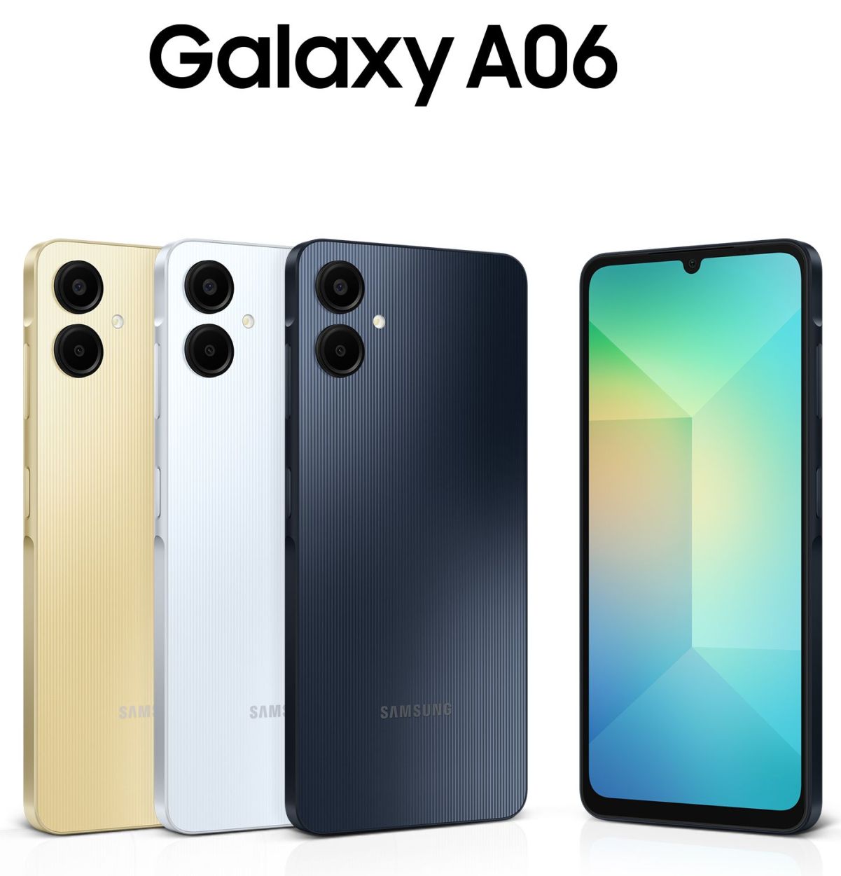 Samsung Galaxy A06 сияет желтым цветом на новом рендере после утечки полных характеристик