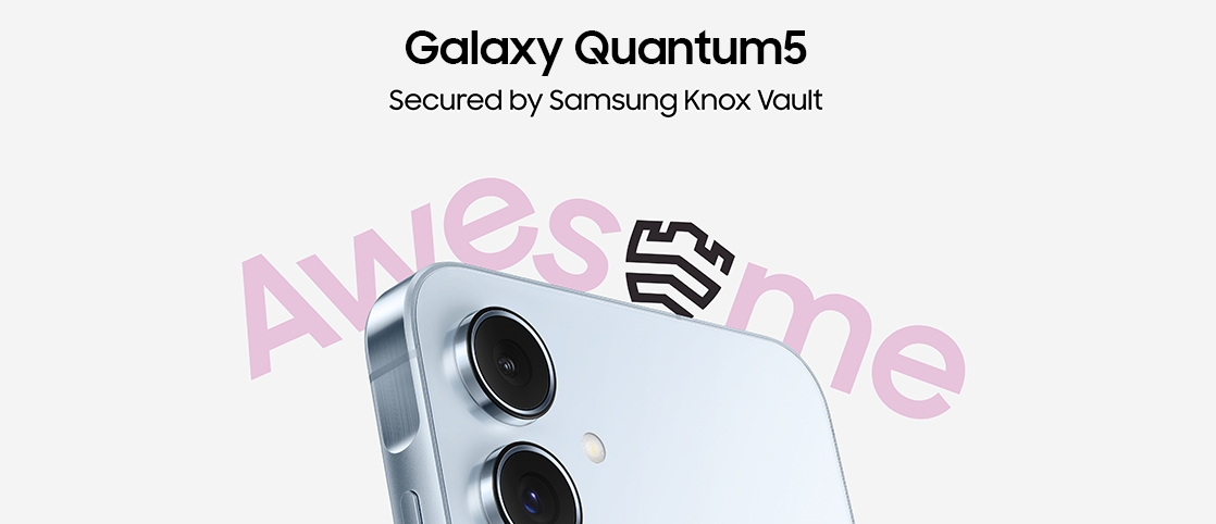 Samsung представила Galaxy Quantum5 — безопасный смартфон на квантовом питании