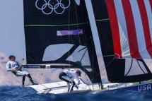 Samsung Galaxy S24 Ultra phones were used to film the sailing competition