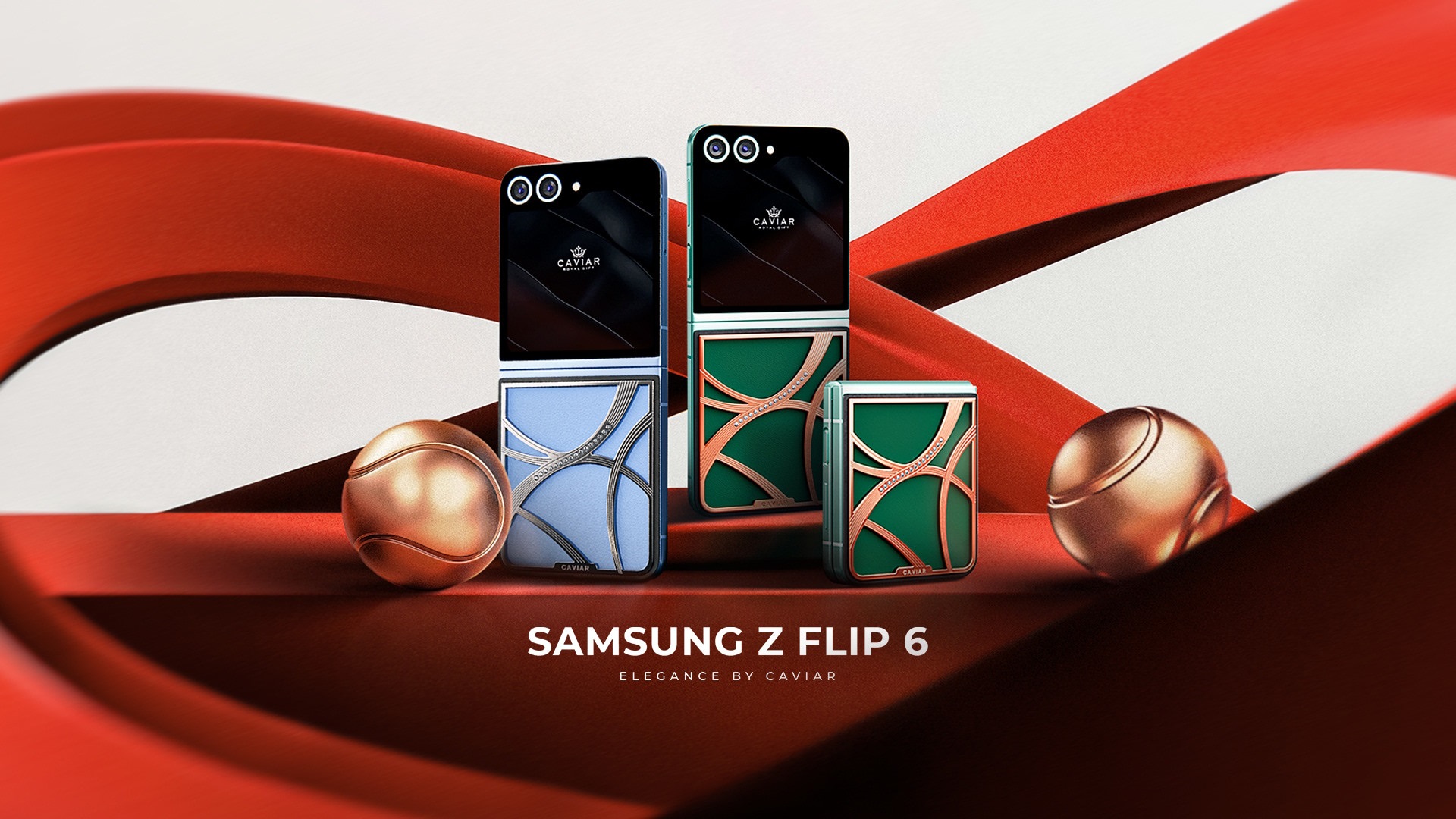 Caviar представляет специальный Samsung Galaxy Z Flip6, вдохновленный теннисным стилем, в честь Открытого чемпионата США