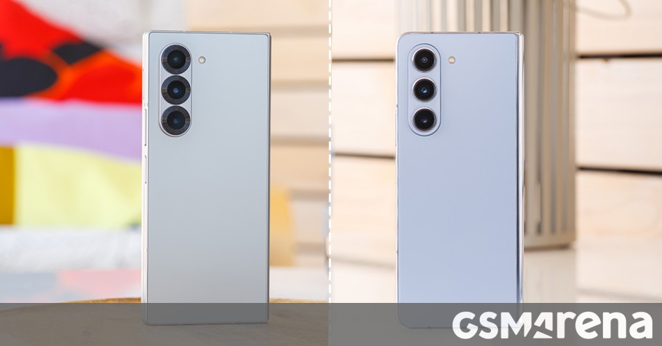 Samsung Galaxy Fold6 vs Galaxy Fold5 comparison