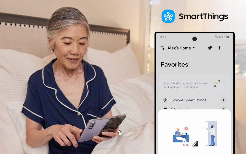 Samsung SmartThings Family Care хочет помочь тем, кто за ними ухаживает