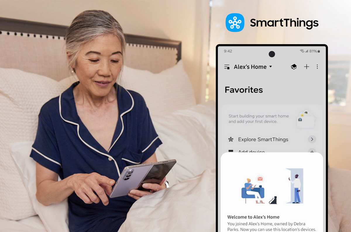 Samsung SmartThings Family Care хочет помочь тем, кто за ними ухаживает