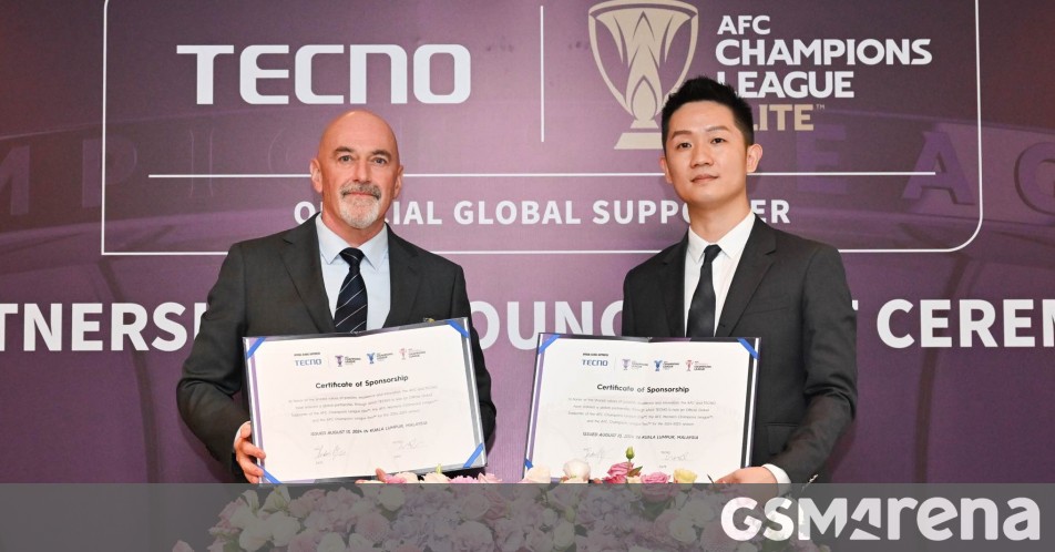 Tecno signs on as Official Global Supporter of the Asian Football Confederation