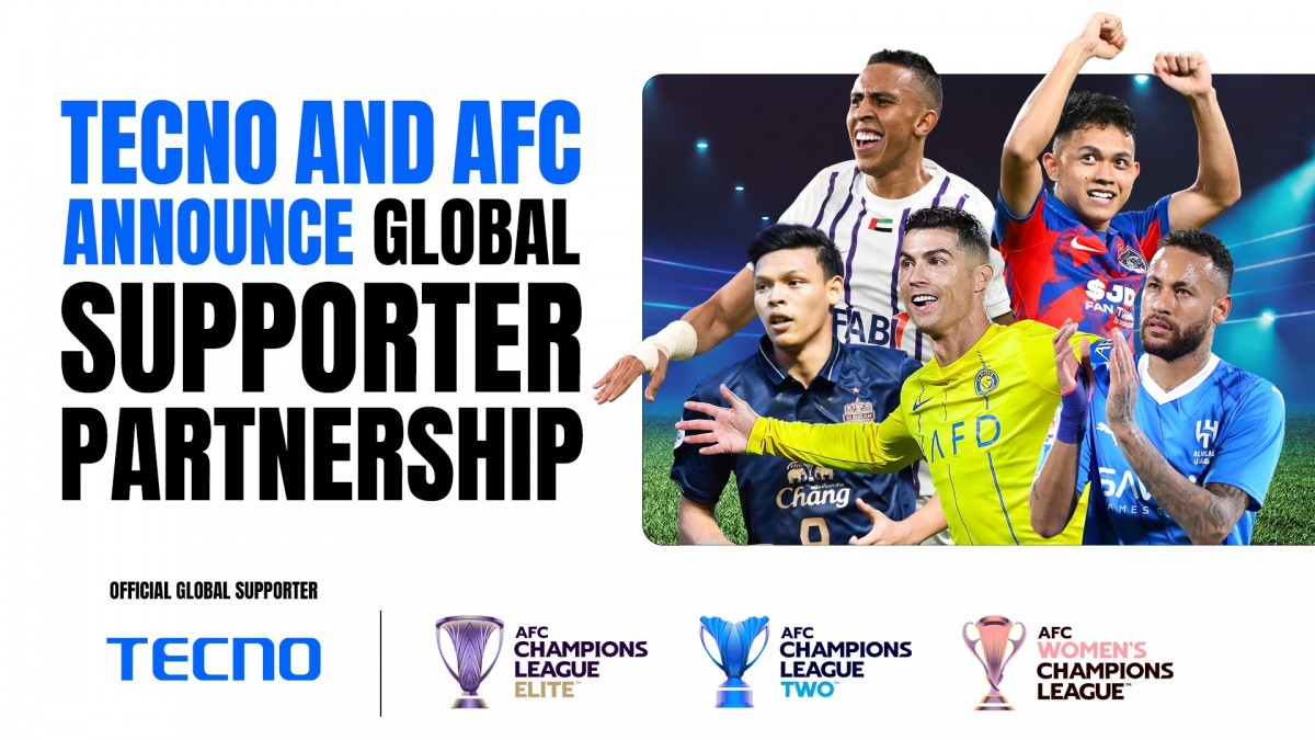 Tecno signs on as Official Global Supporter of the Asian Football Confederation