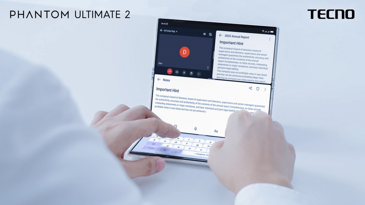 Tecno unveils Phantom Ultimate 2 tri-fold concept - GSMArena.com news