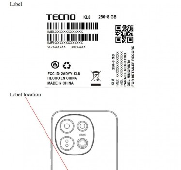 Tecno Spark 30 5G at the FCC