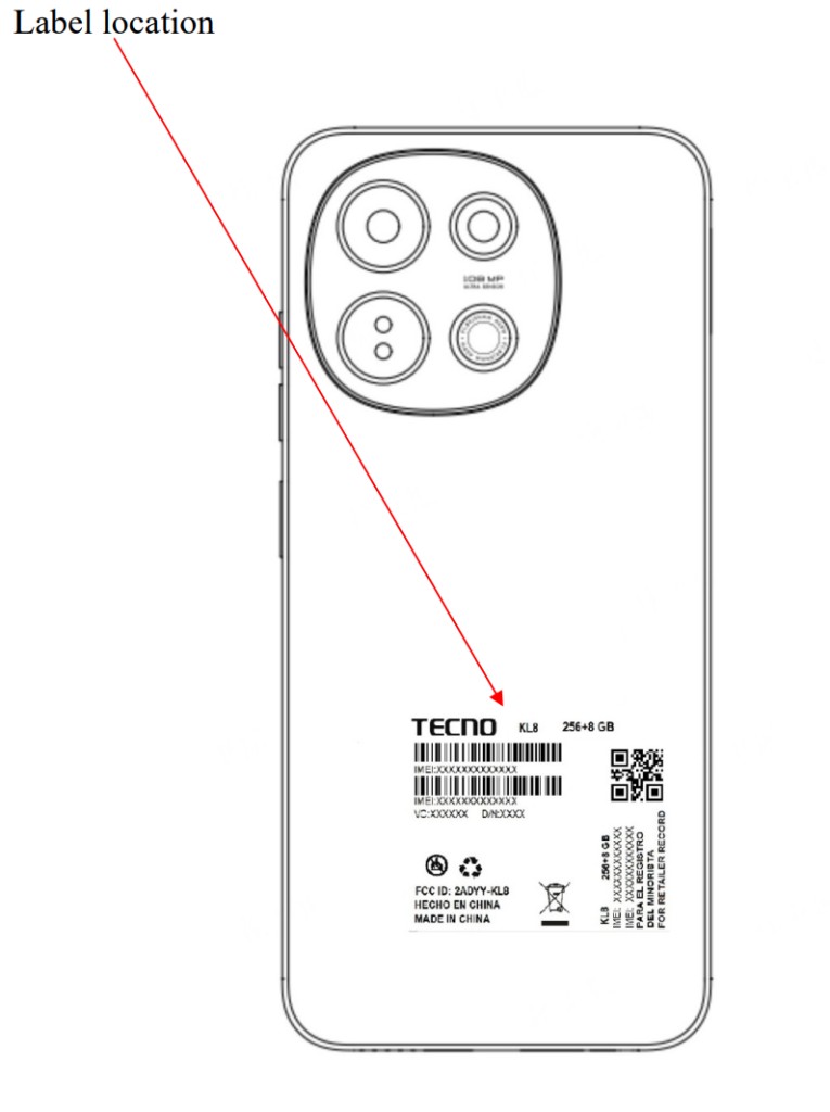 Tecno Spark 30 5G passes through the FCC with 18W charger