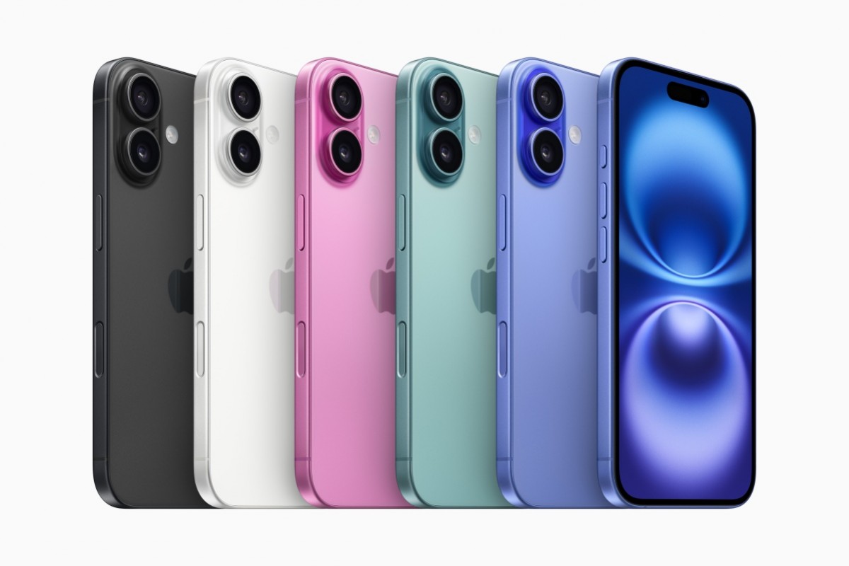 Technology Apple iPhone 16 and iPhone 16 Plus colors