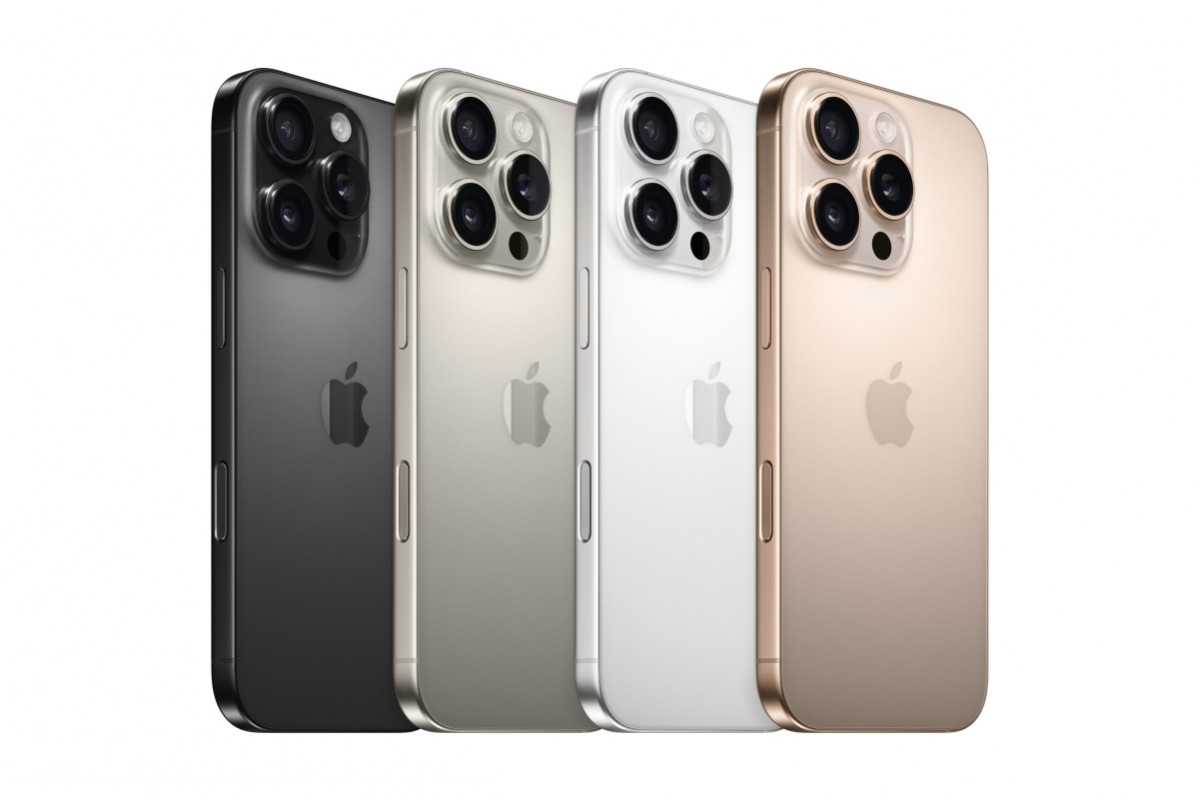 Technology Apple iPhone 16 Pro and iPhone 16 Pro Max colors