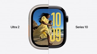 The new display is larger than any previous Apple Watch