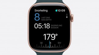 Depth and direction tracking while snorkeling