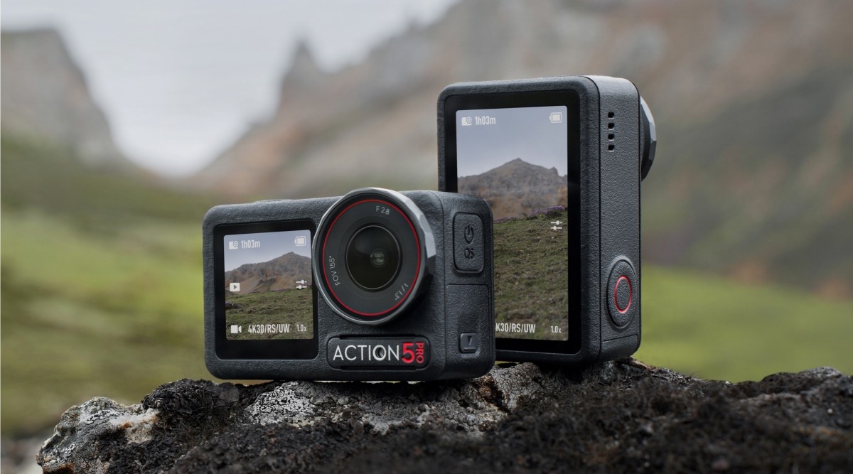 DJI Osmo Action 5 Pro arrives with 4-hour battery life, 13.5-stop dynamic range - GSMArena.com news