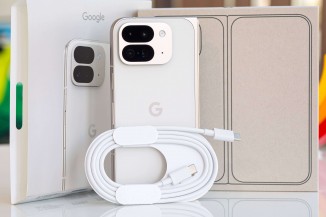 Google Pixel 9 Pro Fold retail package and optional case