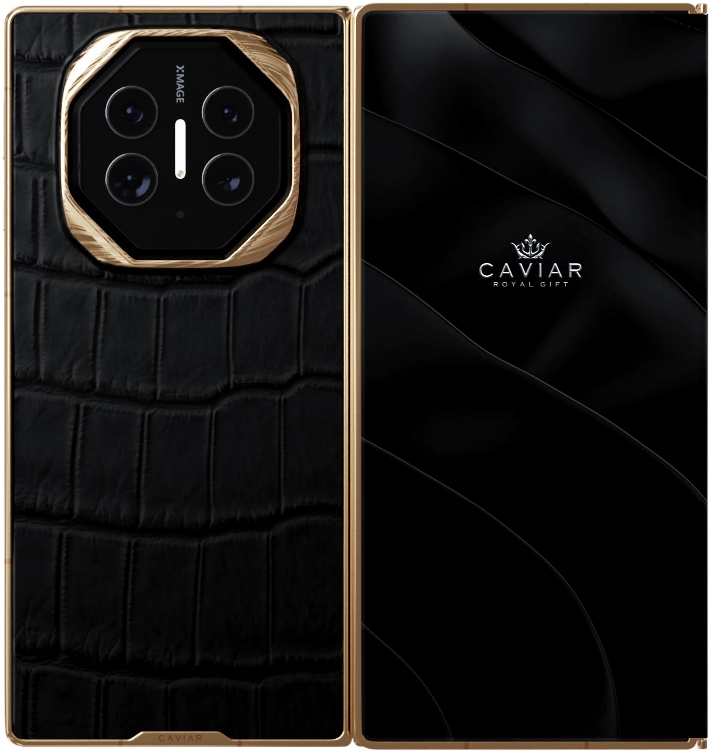 Caviar announces custom Huawei Mate XT Ultimate covered with 24k gold, costs over $14k