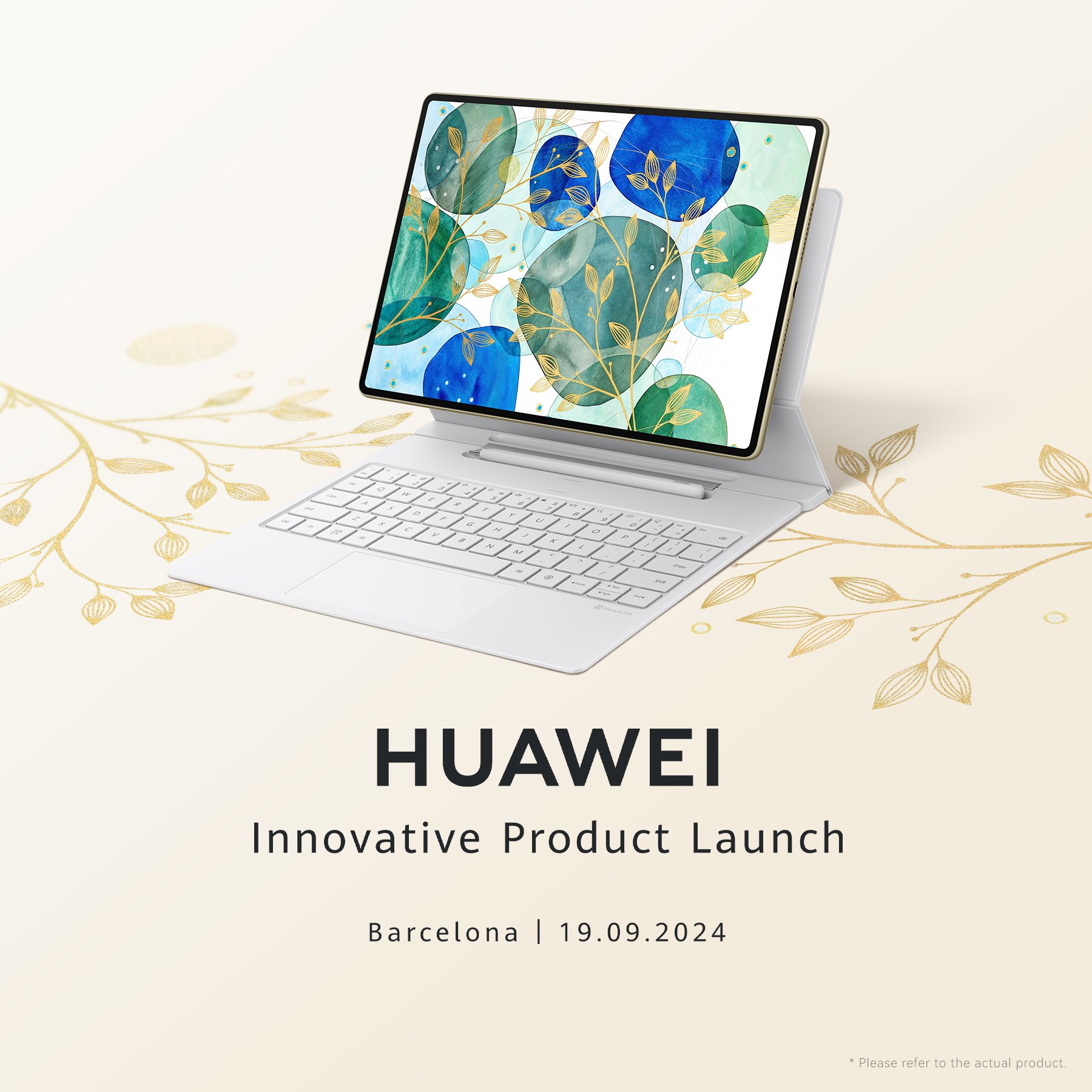 Huawei teases the global launch of the MatePad Pro 12.2 with a Tandem OLED display