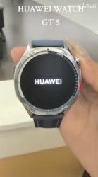 Huawei Watch GT 5 (stills from the hands-on video)