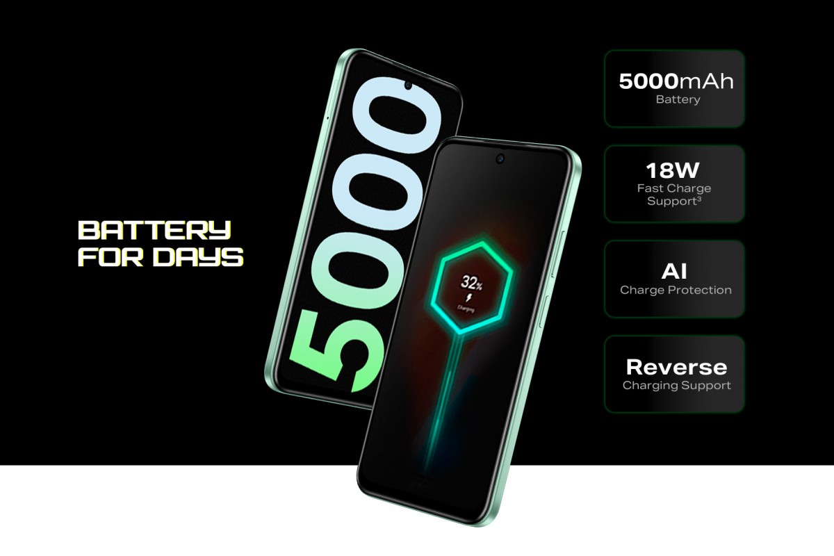 Infinix Hot 50, Dimensity 6300 ve 50MP ana kamerayla piyasaya çıktı