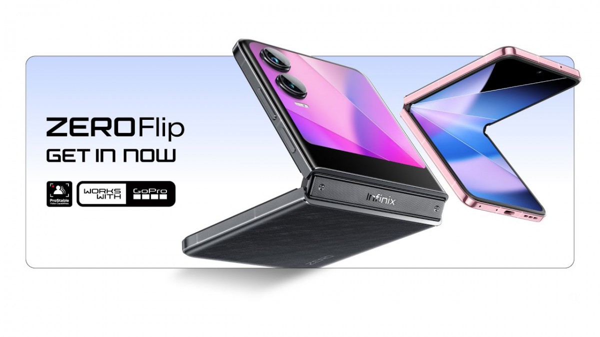 Infinix 發布首款摺疊手機 Zero Flip 公開