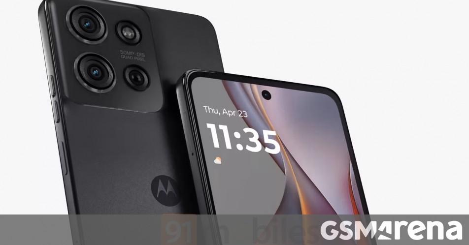 Moto G75 leaks in two colors