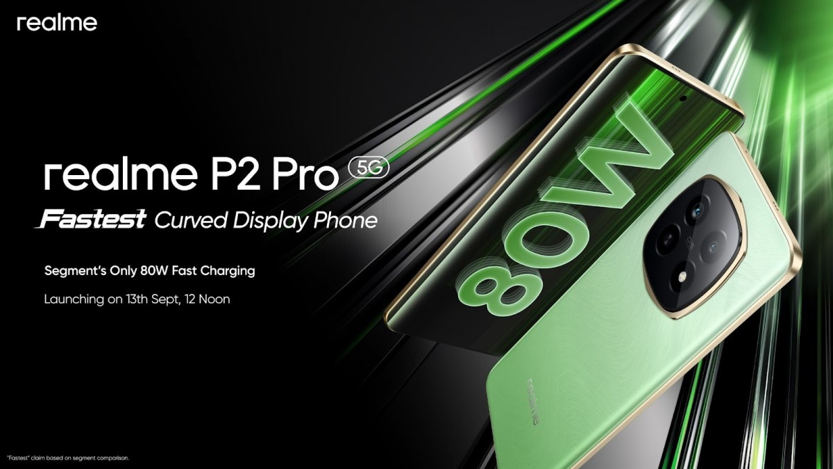 Realme P2 Pro's launch date, key specs, and design revealed