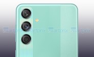 Samsung Galaxy M55s leaked renders show a unique design