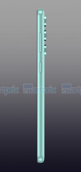 Leaked renders of the Samsung Galaxy M55s