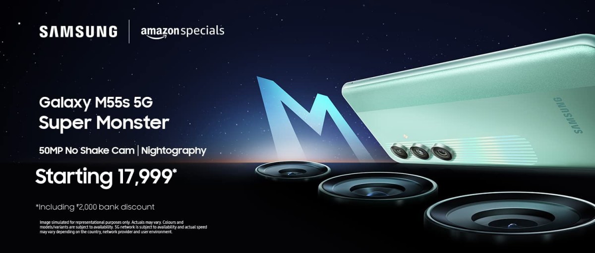 GSMArena News Samsung Galaxy M55s is official and confusing