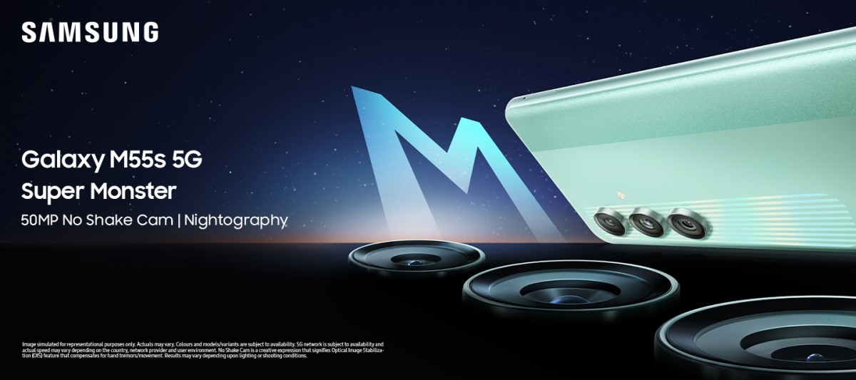 GSMArena News Samsung Galaxy M55s' key specs, design, and launch date revealed