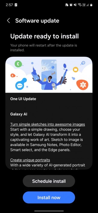 GSMArena News One UI 6.1 on a Samsung Galaxy S23 phones