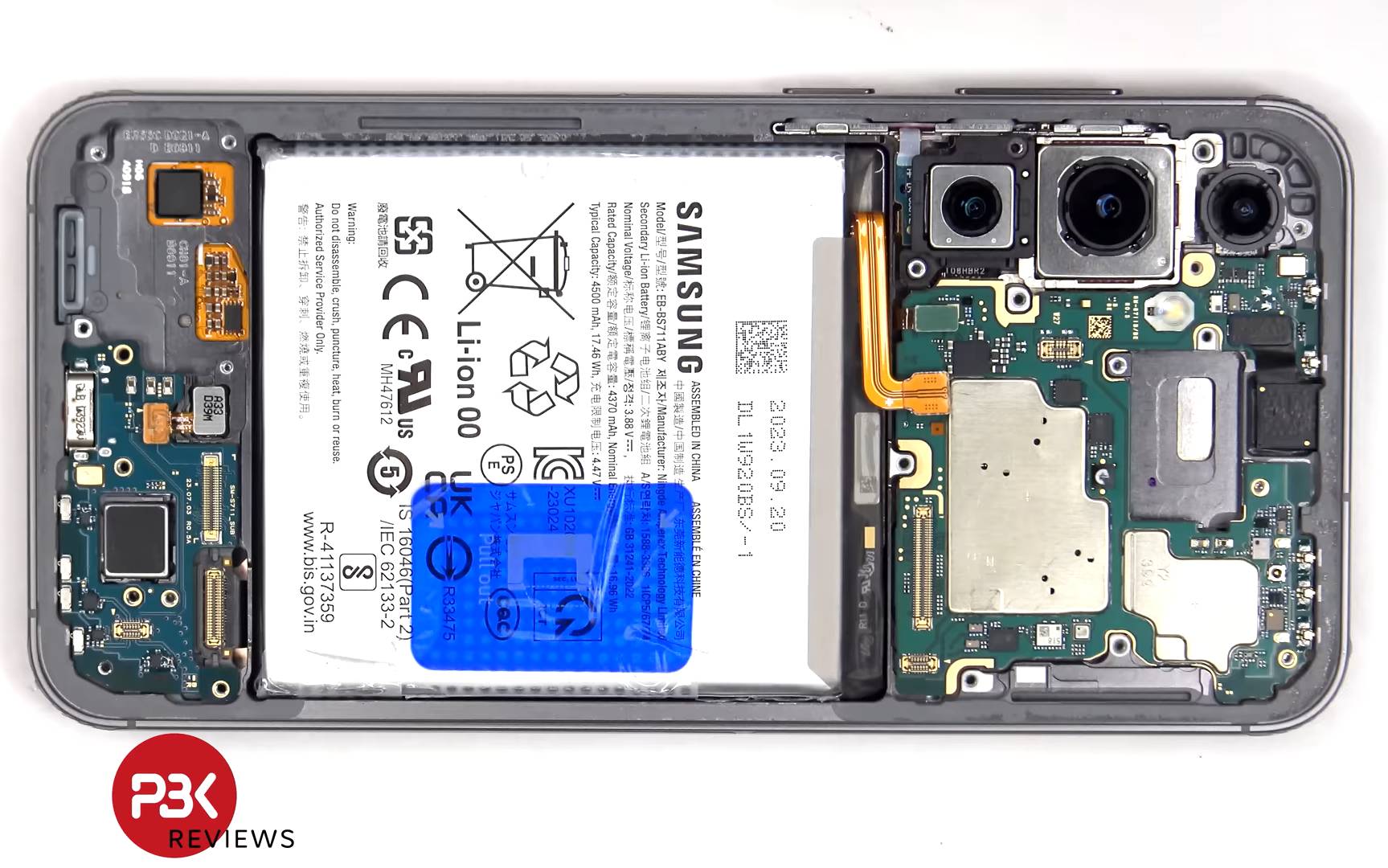 Samsung Galaxy S24 FE teardown offers a glimpse at the supposedly larger vapor chamber